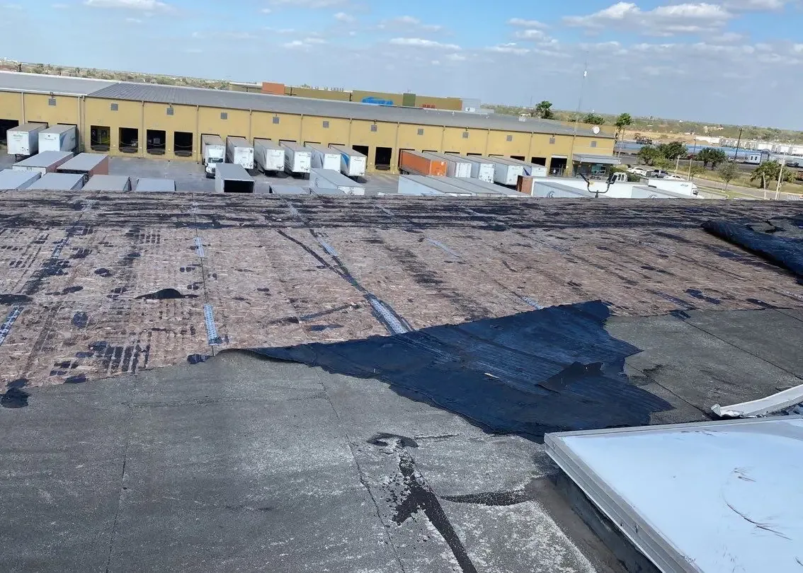 Commercial Hail Damage Roof Repair in Edmond, OK