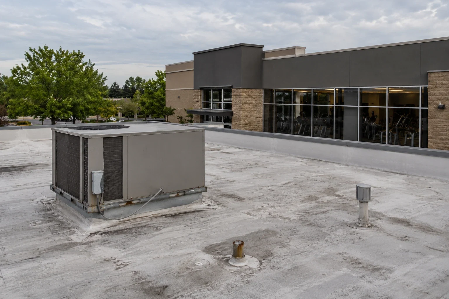 Fitness Center and Recreation Building Roofing in Edmond, OK