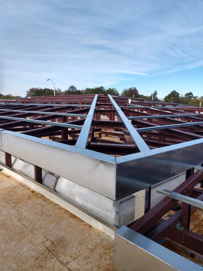 Metal roof retrofit