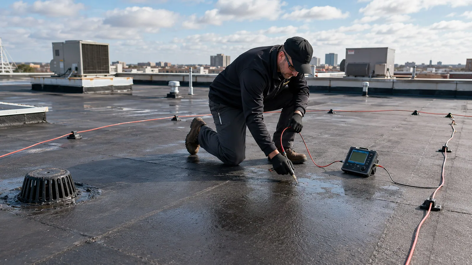 Commercial Roof Inspection in Edmond, OK