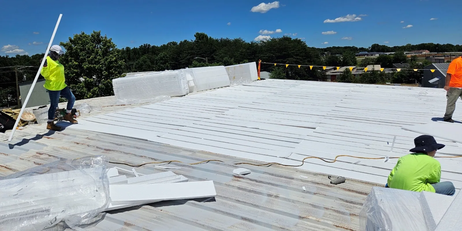 Commercial Roof Insulation and Cover Board in Edmond, OK